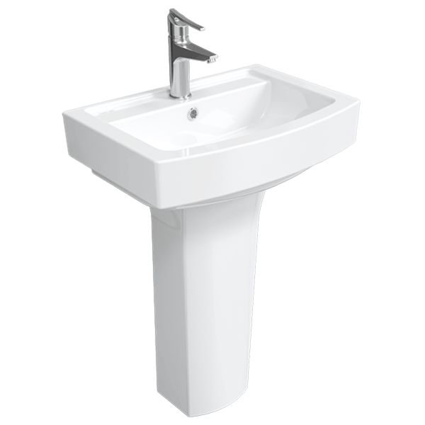 دافنه روشویی پایه دار چینی کرد مدل دافنه 60