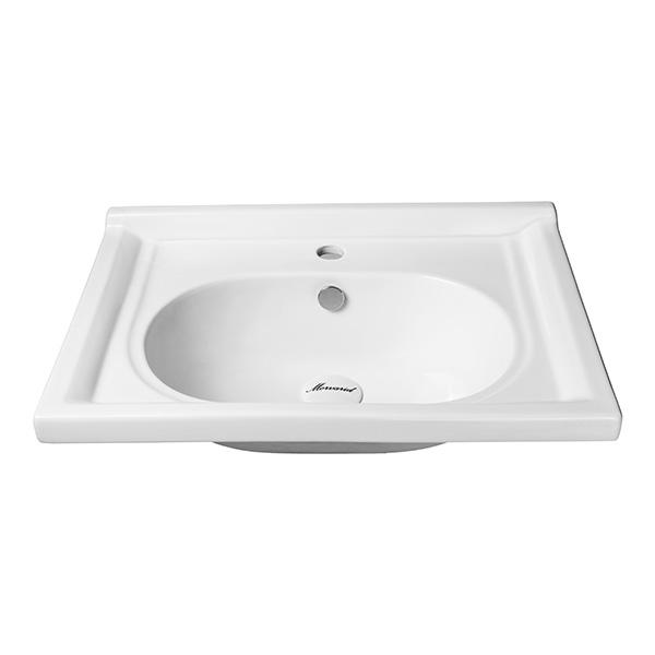 روشویی روکابینتی مروارید مدل ورونا 60 روشویی روکابینتی مروارید مدل ورونا 60