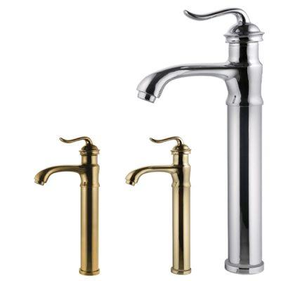 شیر روشویی پایه بلند البرز روز مدل اسپیرال