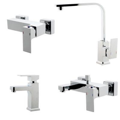 ست شیرآلات البرز روز مدل رایان