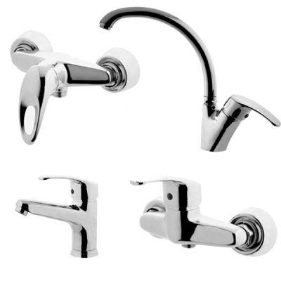 ست شیرآلات البرز روز مدل صدف