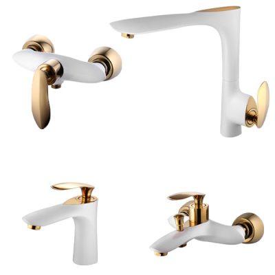 ست شیرآلات البرز روز مدل لورنزا