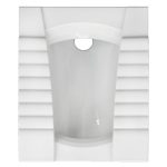 توالت ایرانی چینی کرد مدل ویکتوریا ریم لس