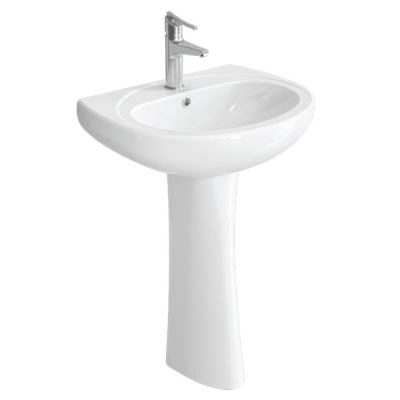 روشویی پایه دار چینی کرد مدل کاملیا 45