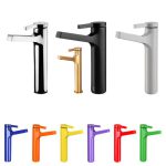 شیر روشویی پایه بلند کی دبلیو سی مدل آوا