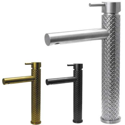 شیر روشویی پایه بلند نوبل مدل فونیکس طرح پوست ماری