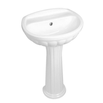 روشویی پایه دار گلسار مدل نیلوفر ۵۰