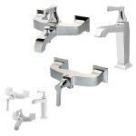 ست شیرآلات کی دبلیو سی مدل کلاسیک