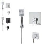 شیر حمام توکار کی دبلیو سی مدل آوا تیپ 2