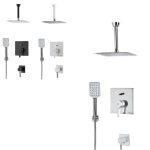 شیر حمام توکار کی دبلیو سی آوا تیپ ۳ KWC