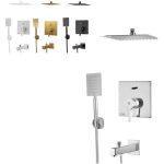 شیر حمام توکار کی دبلیو سی آوا تیپ 4