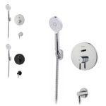 شیر حمام توکار کی دبلیو سی مدل زو تیپ دو KWC