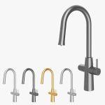 شیر ظرفشویی دوکاره شلنگدار دنیستر شودر