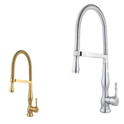 شیر ظرفشویی علم فنری راسان مدل روشا