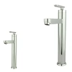 شیر روشویی پایه بلند راسان مدل فلورا