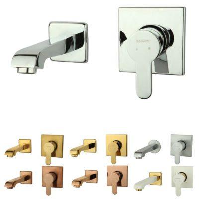 شیر روشویی توکار راسان مدل ویوات فلت