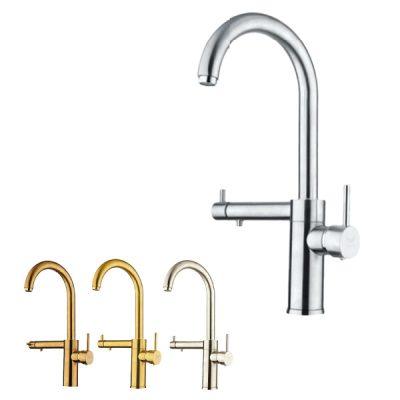 شیر ظرفشویی دوکاره شاهین مدل دلوین