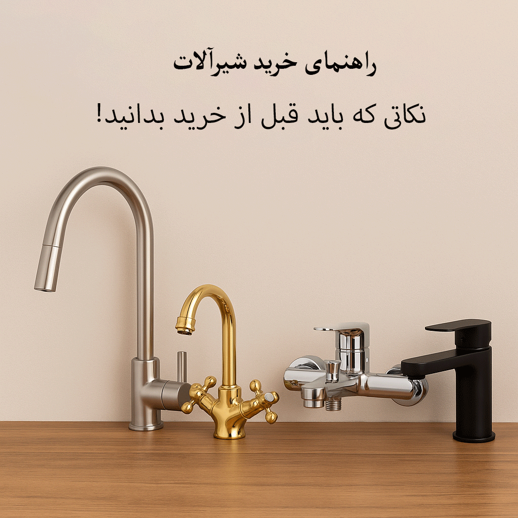 راهنمای خرید شیرآلات