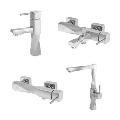 ست شیرآلات شاهین مدل دورس