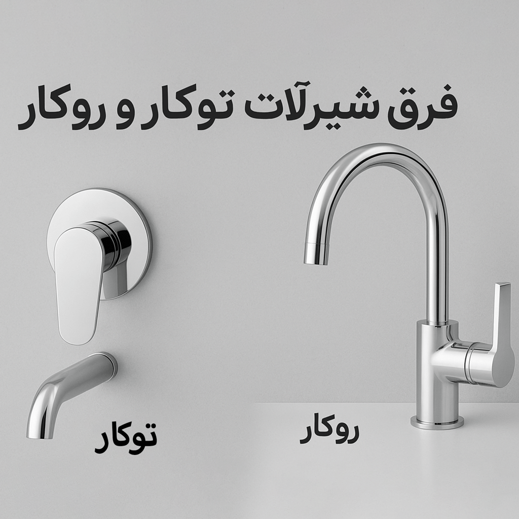 شیرآلات توکار و روکار