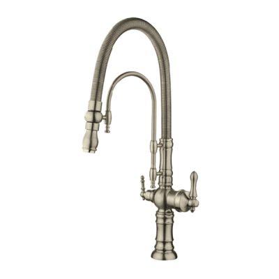 شیر ظرفشویی فنری دوکاره شاهین مدل سانا