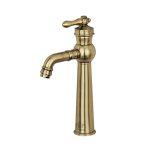 شیر روشویی پایه بلند شاهین مدل ملورین