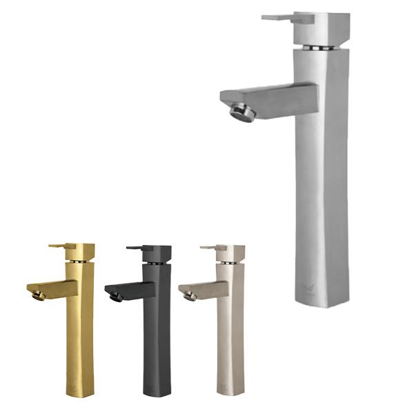 شیر روشویی پایه بلند شاهین مدل روشا