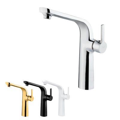 شیر روشویی پایه بلند شاهین مدل کژال