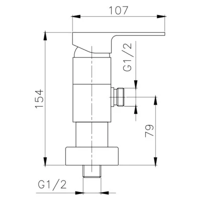 شیر توالت آویسا مدل اسموت
