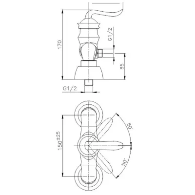 شیر توالت آویسا مدل بیوتی