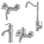 ست شیرآلات آویسا مدل بیوتی