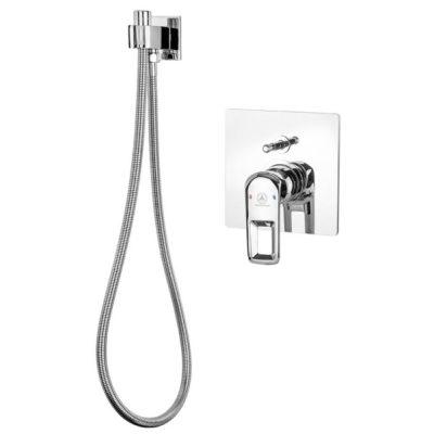 شیر توالت توکار قهرمان مدل فلت