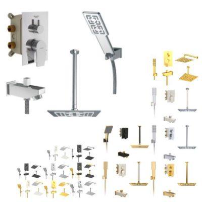 شیر حمام توکار شودر مدل رومر پلاس تیپ 4