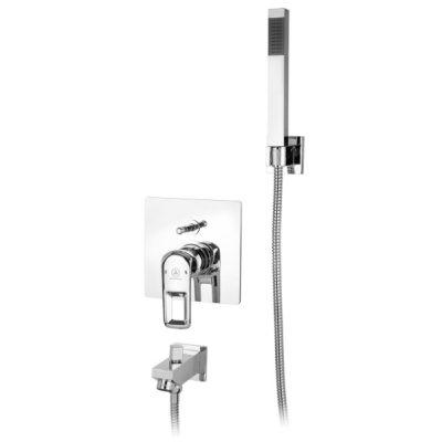 شیر حمام توکار قهرمان مدل فلت C