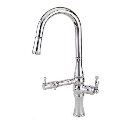 شیر ظرفشویی دومنظوره شلنگدار قهرمان مدل نگین