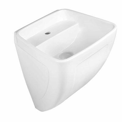 روشویی دیواری مروارید مدل مگا 48