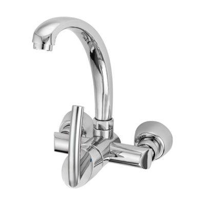 شیر ظرفشویی دیواری قهرمان مدل تنسو