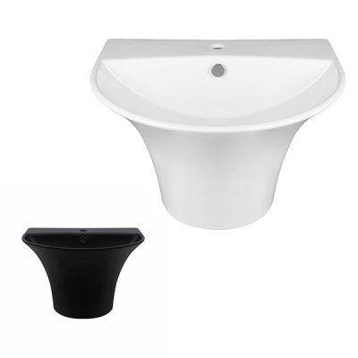 روشویی دیواری مروارید مدل سیلویا 60