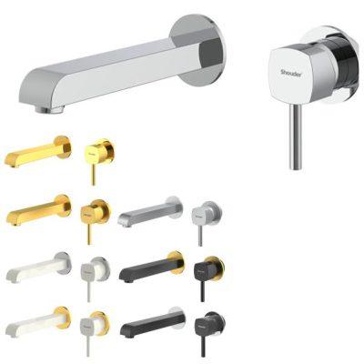 شیر روشویی توکار شودر مدل رومر دوتکه