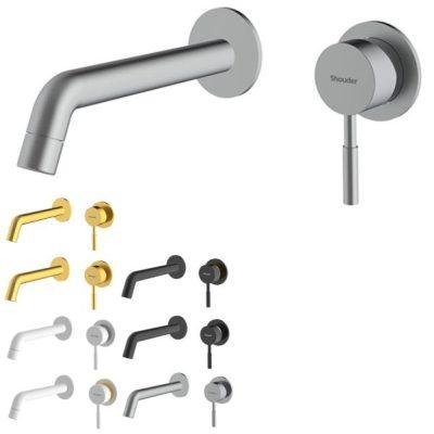 شیر روشویی توکار شودر مدل روگن دو تکه