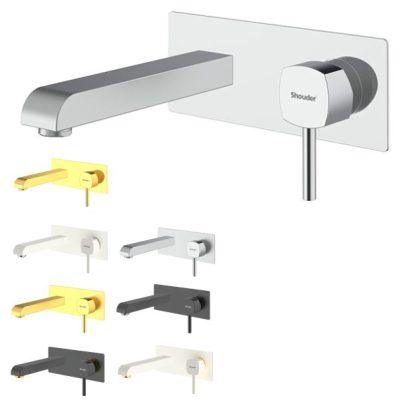 شیر روشویی توکار شودر مدل رومر یک تکه