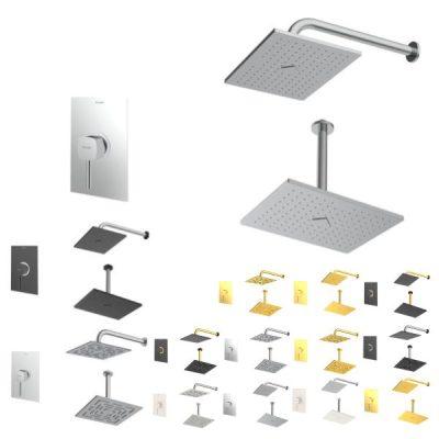 شیر حمام توکار شودر مدل رومر تیپ 1