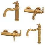 ست شیرآلات قهرمان مدل آنتیک