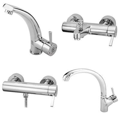 ست شیرآلات قهرمان مدل ارکیده