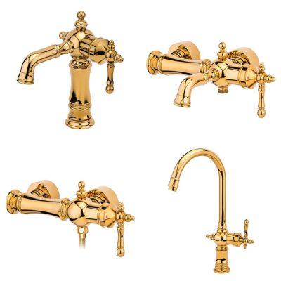 ست شیرآلات قهرمان مدل نگین