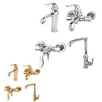 ست شیرآلات قهرمان مدل دریا سزار