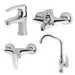 ست شیرآلات کاویان مدل پروانه