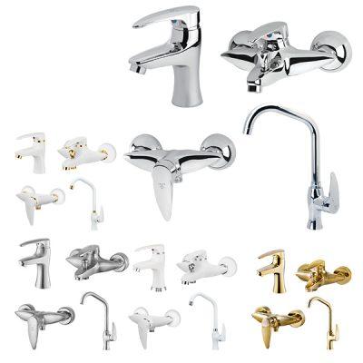 ست شیرآلات کاویان مدل پروانه