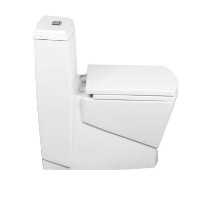 توالت فرنگی مروارید مدل مگا (خروجی به دیوار)