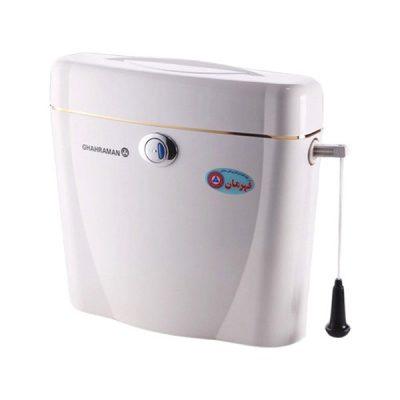 فلاش تانک 6 لیتری قهرمان دکمه طنابی